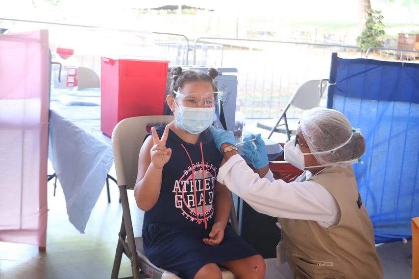 Concluye segunda jornada de vacunación pediátrica en el Parque Omar con 2