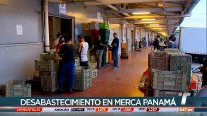 Comerciantes de Merca Panamá reportan desabastecimiento