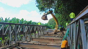 Trabajos del MOP en Coclé.
