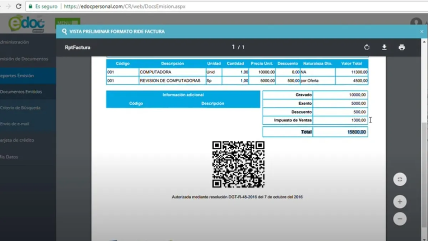 DGI recalca la importancia del uso de facturas electrónicas