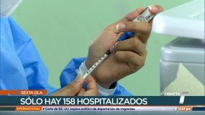 Mayoría de hospitalizados en sexta ola de covid no están vacunados