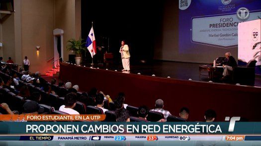 Candidatos participan del Foro Presidencial Ambiente, Energía, Tecnología y Educación de la UTP