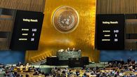 Resultados de la votación de este miércoles en la Asamblea General de la ONU. Resultados de la votación de este miércoles en la Asamblea General de la ONU.