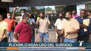 Autoridades y transportistas acuerdan flexibilizar PIN para hacer uso del bono de combustible