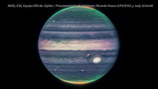 El telescopio espacial James Webb toma impresionantes imágenes de Júpiter
