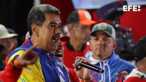 Evo Morales se declara feliz por la victoria de Nicolás Maduro en las elecciones de Venezuela.