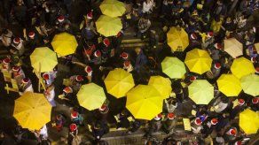 Segunda noche de protestas en Hong Kong