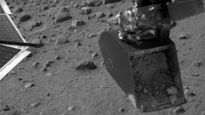 Problema interrumpe experimento de sonda en Marte