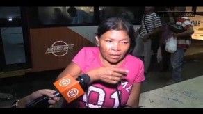 Metro Bus choca contra parada de Gran Estación, hubo afectados