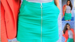 ¿Cómo lucir una minifalda?