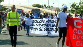 Agrupaciones en Colón deciden protestar pese a reunión con autoridades del Gobierno
