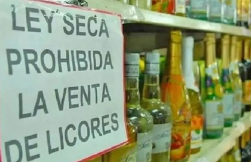 Ley Seca por Semana Santa.