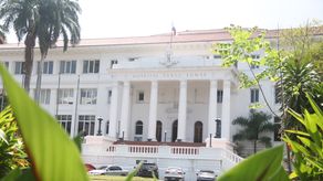 Fachada del Hospital Santo Tomás.