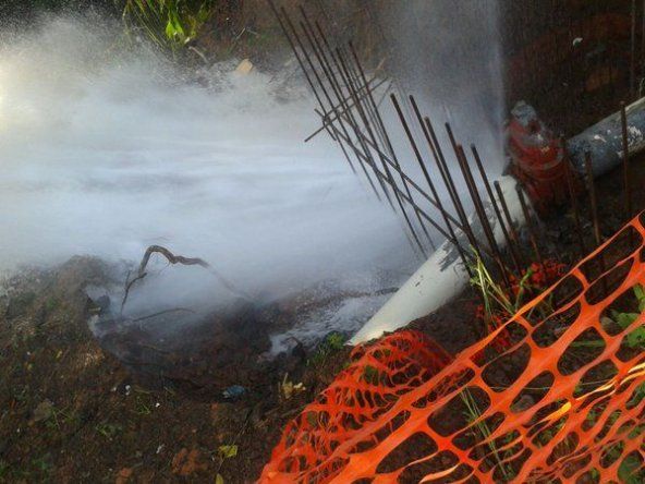 Comunidades de Arraiján sin agua por rotura de tubería en Nuevo Chorrillo