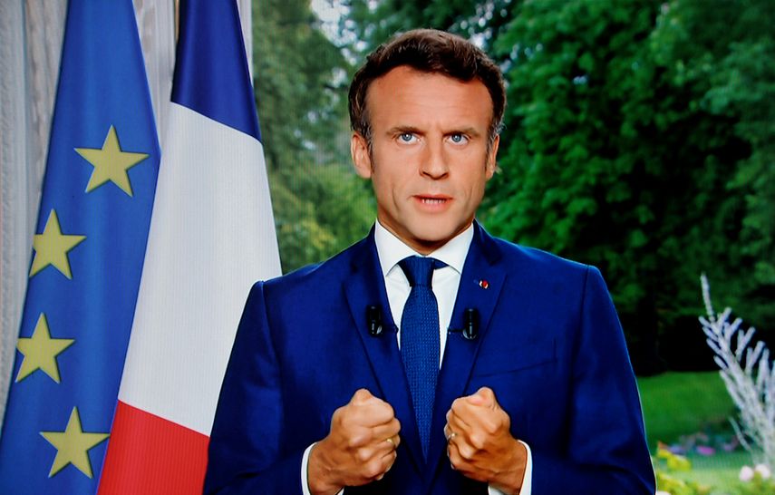 El presidente Emmanuel Macron.