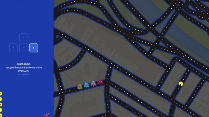 Google Maps convierte ciudades en el famoso videojuego Pac-Man