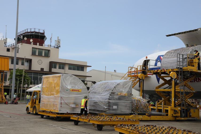 La terminal de carga del Aeropuerto Internacional de Tocumen sirve actualmente