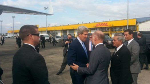 Secretario de Estado de EEUU llega a suelo panameño
