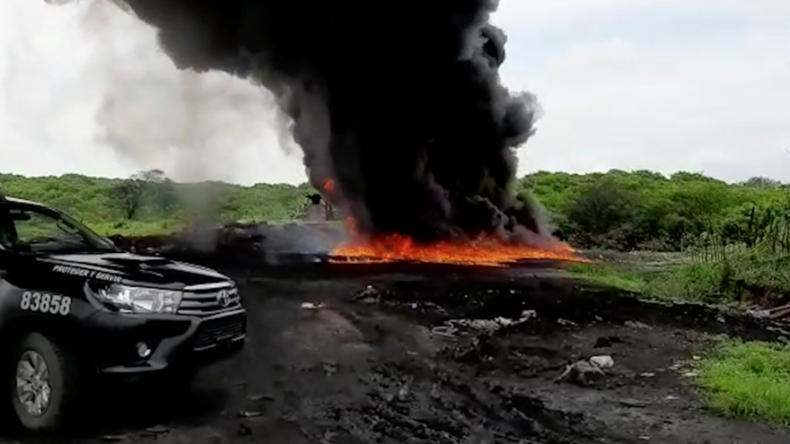 Policía destruyó 10.7 toneladas de droga en vertedero de La Chorrera