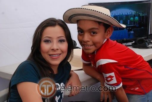 En el camerino de la 2da cantadera