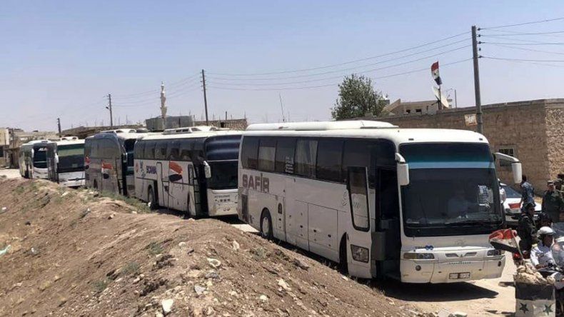 Rebeldes sirios entregan al gobierno frontera con Israel
