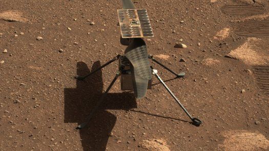 Helicóptero Ingenuity Mars.