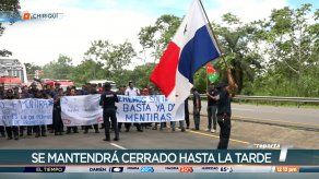 Continúa la protesta de los bomberos en Paso Canoas