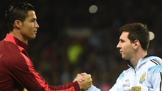 Lionel Messi y Cristiano Ronaldo en el Mundial 2014. Lionel Messi y Cristiano Ronaldo en el Mundial 2014.