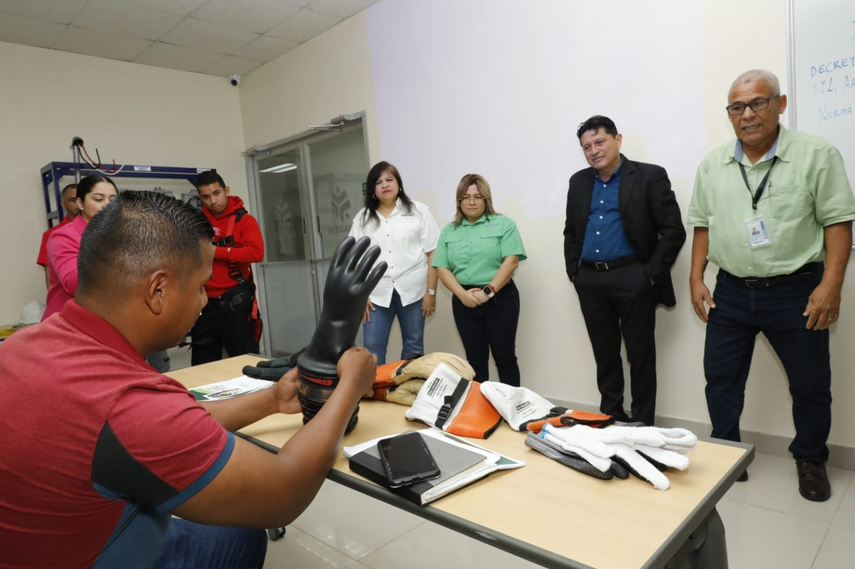 Visitas del INADEH en el centro de formación de Panamá Pacífico.