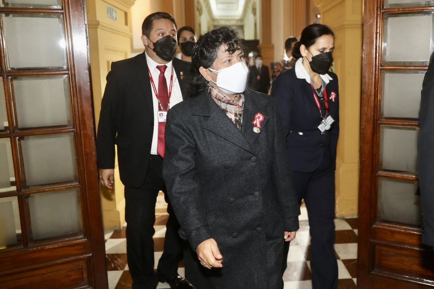 La esposa del presidente de Perú