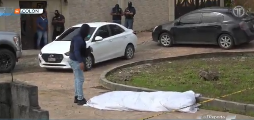 Delincuente es asesinado mientras amenazaba a una madre y a su hijo en Colón.