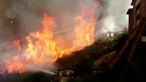 Incendio en Chile provoca daños y evacuaciones