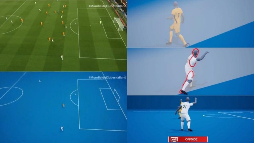 Qatar 2022: fuera de juego semiautomático.