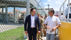 Embajador de Estados Unidos, Kevin Marino Cabrera, en Colón.