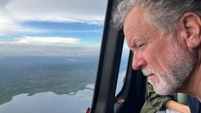 David Beasley durante su traslado a la provincia de Darién.