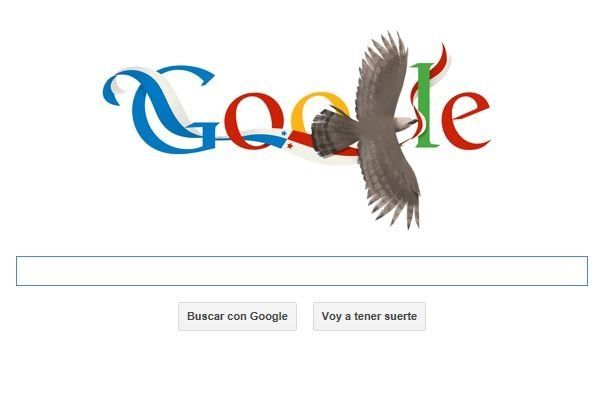 Google celebra con Panamá con Pabellón Nacional y Águila Harpía