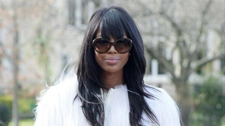 Naomi Campbell celebró sus 45 años en un castillo en Niza