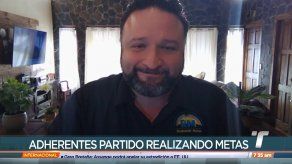 Francisco Ameglio: Inscripciones en el partido Realizando Metas van a buen ritmo