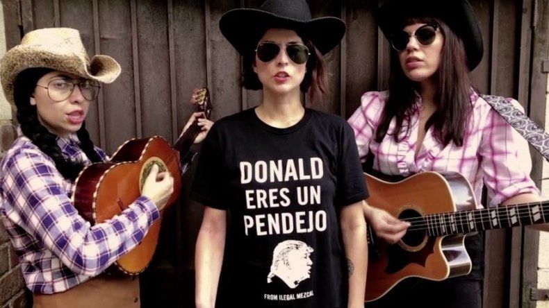 Los irreverentes The Mexican Standoff apuntan su música a políticas de Trump