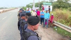 Indígenas en pie de guerra en Pacora, protestan por Barro Blanco