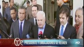 Presidente de Panamá se reune con diplomáticos de Italia y Panamá por caso ACP Presidente de Panamá se reune con diplomáticos de Italia y Panamá por caso ACP