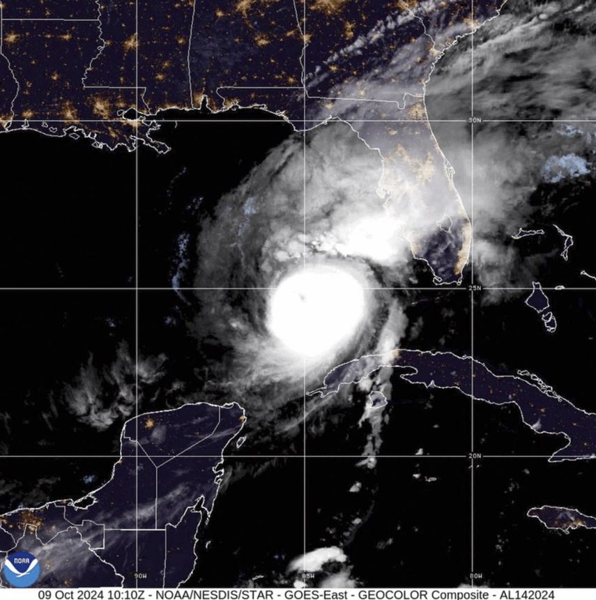 Huracán Milton: Ciudades que han sido evacuadas obligatoriamente Florida.