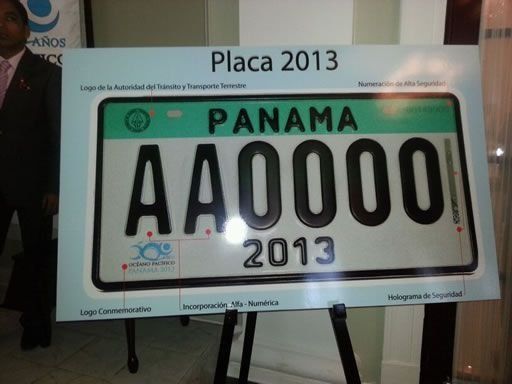 Pronto se adoptará sistema alfanumérico en las placas