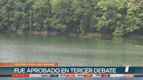 Residentes de Chepo protestaron en predios de la Presidencia contra proyecto sobre lago Bayano