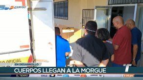 Trasladan cuerpos de las víctimas del accidente vehicular en Gualaca