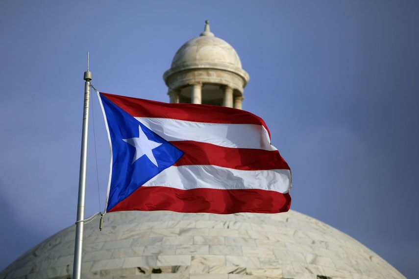 Bandera de Puerto Rico.
