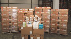 Cajas de medicamentos de la CSS.