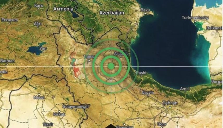 Irán está situado en los límites de varias placas tectónicas y atravesado por varias fallas