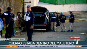 Policía encuentra cuerpo dentro de maletero de un auto en Betania Policía encuentra cuerpo dentro de maletero de un auto en Betania