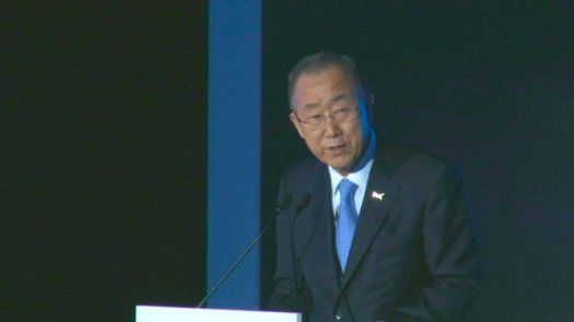 Ban Ki-Moon lanza llamado a empresarios durante foro en Panamá